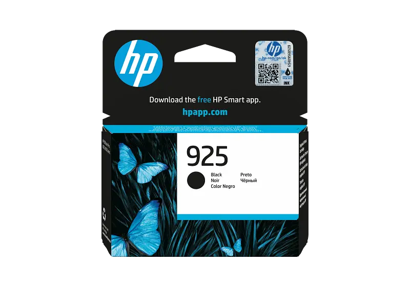 HP 925 Black Original Ink Cartridge (4K0V9PE)